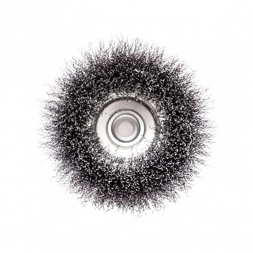 Щетка для УШМ Beorol, чашка, 125 мм, М14, гофрированная проволока фото