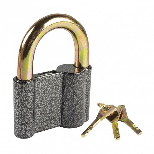 Замок навесной Tech-Top TB-4, 95 x 70 x 25 мм, 3 ключа фото