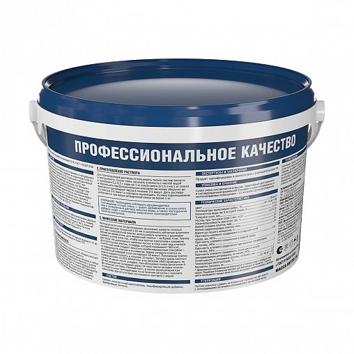 Клей для плитки Unis U-200 WhiteFlex, высокопластичный, 5 кг, белый фото