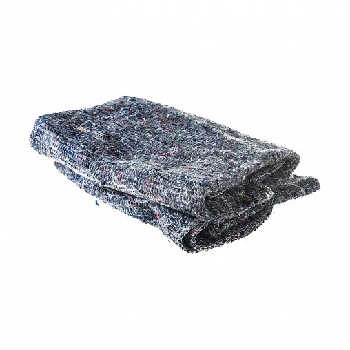 Салфетка для пола Azur, хлопок/полиэстер, 60 x 75 см, серая фото