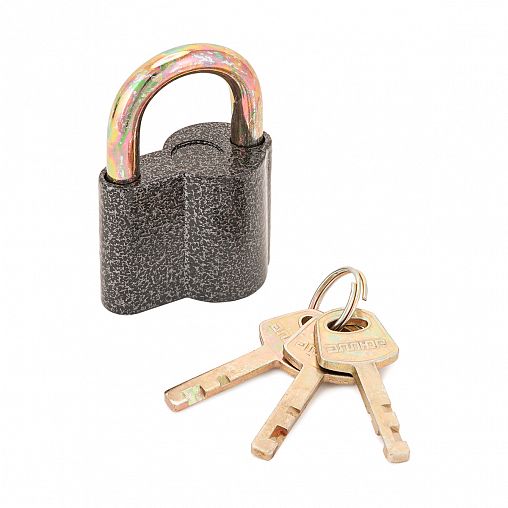 Замок навесной Аллюр ВС2-26С, d 8 мм, 3 ключа фото