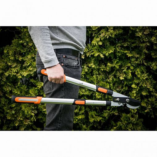 Сучкорез плоскостной Plantic by Fiskars PRO80, телескопический, 630 мм фото