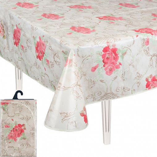 Скатерть Рыжий кот Винтаж, ПВХ, 130 x 110 см фото Скатерть Рыжий кот Винтаж, ПВХ, 130 x 110 см фото