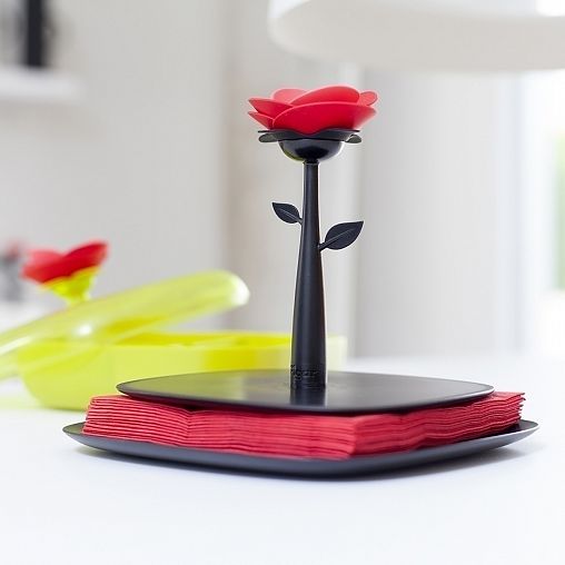 Салфетница Vigar Rose, черная фото