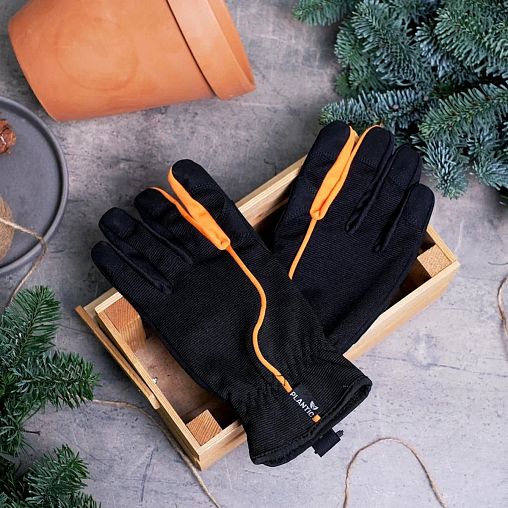 Перчатки садовые Plantic by Fiskars, размер 10 фото