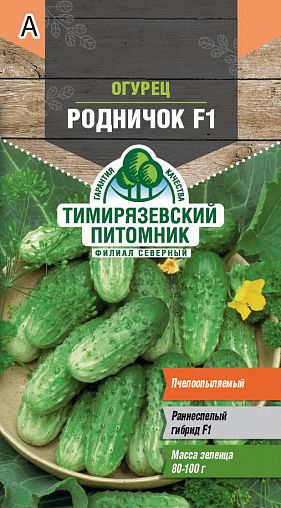 Семена Огурец Родничок F1 Тимирязевский питомник, 0,3 г фото