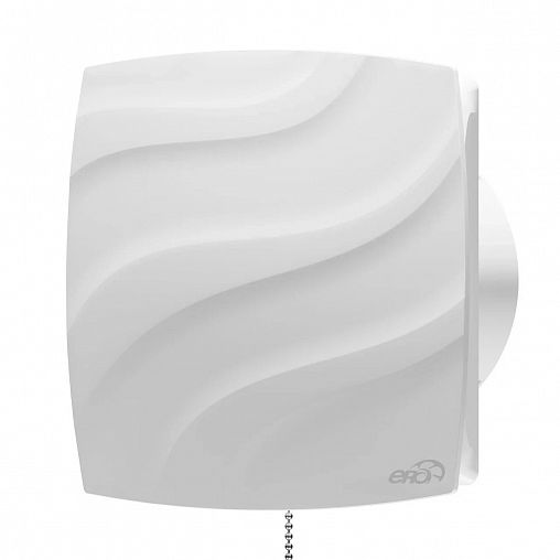 Вентилятор осевой вытяжной Era WAVE 120-02, с тяговым выключателем, D 120 мм, 16 Вт фото