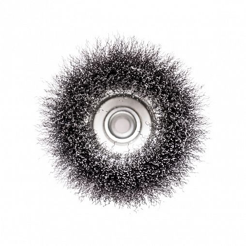 Щетка для УШМ Beorol, чашка, 65 мм, М14, гофрированная проволока фото