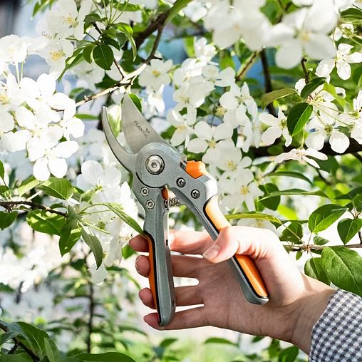 Секатор плоскостной Plantic by Fiskars P202, 210 мм фото