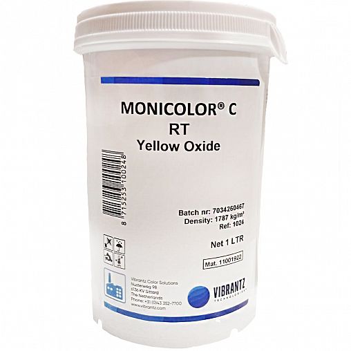 Колорант для колеровочных машин VGT Мониколор RT - Yellow Oxide, 1 л фото