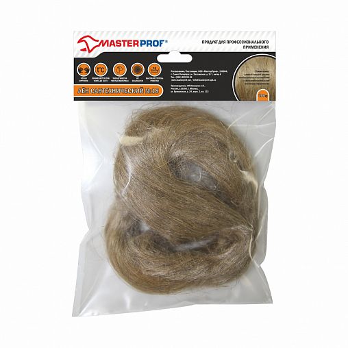 Лен сантехнический MasterProf Premium, 200 г фото