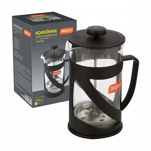 Френч-пресс Mallony Persona, 0,6 л фото