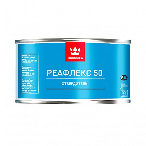 Краска для ванны компонент B отвердитель Reaflex 50 (Реафлекс 50) TIKKURILA 0,2 л белая фото