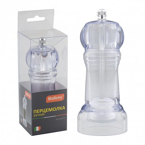 Мельница для специй ручная Mallony Piccante 5 x 14 см фото
