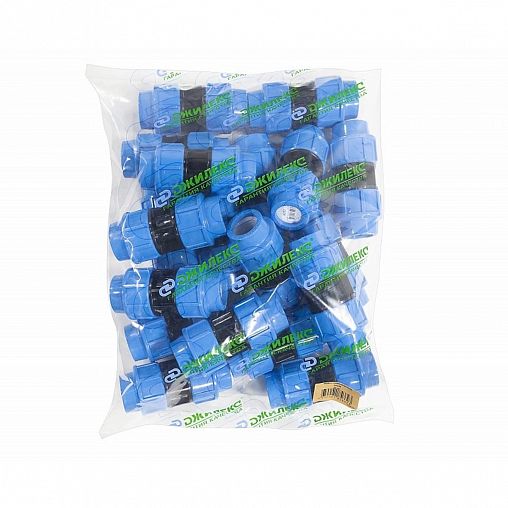 Муфта соединительная полипропиленовая Джилекс, с внутренней резьбой, 32 x 32 мм фото