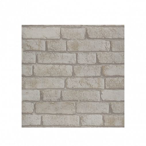 Пленка самоклеящаяся Рыжий кот Кирпичики серо-белые, 0,45 x 2 м фото