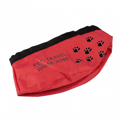 Миска для животных Рыжий кот, складная, d 14,5 см фото