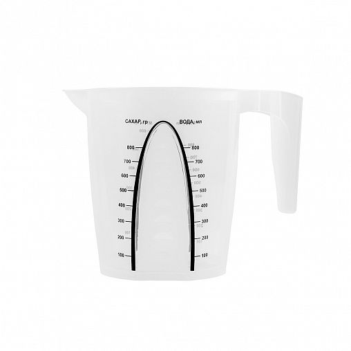 Кувшин мерный Plast Team Stockholm, пластиковый, 1 л фото