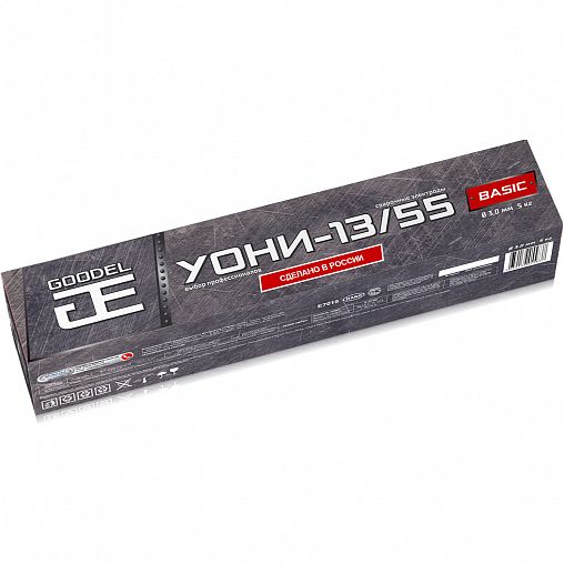 Электроды сварочные Goodel УОНИ-13/55, 3 мм, 5 кг фото