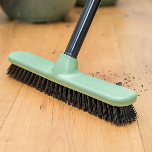 Щетка для пола York Твинго, искусственная щетина, с черенком 110 см фото