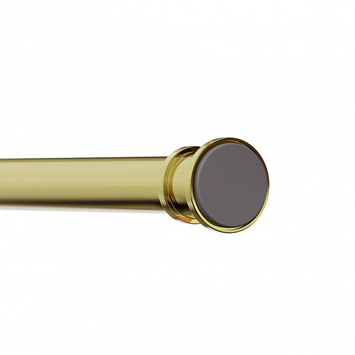 Карниз-штанга для ванной IDDIS Elegante RSG0120i14, телескопический, 110 - 200 см, золото матовое фото