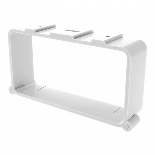 Держатель плоских каналов Era 612LRDH, 60 x 120 мм, пластик фото