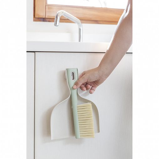 Комплект для уборки Vigar Zeroline, щетка-сметка и совок фото