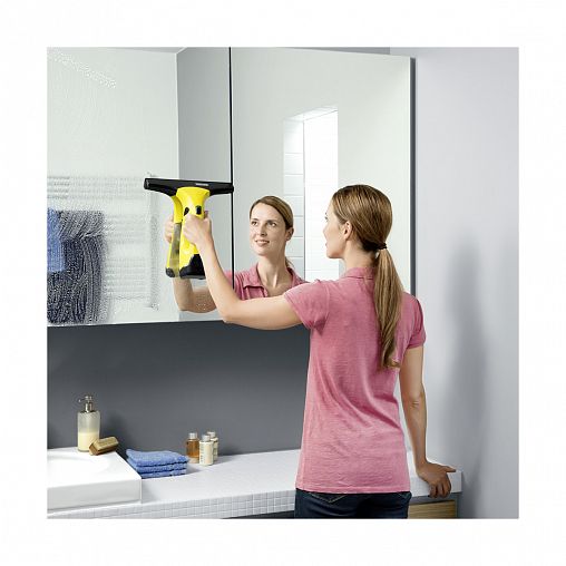 Стеклоочиститель ручной Karcher WV 2 Plus, 10 Вт, Li-ion, ЗУ фото