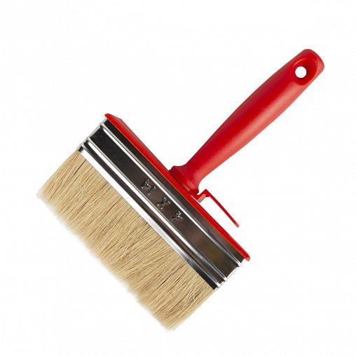 Макловица Кедр, натуральная щетина, пластиковая ручка, 40 x 140 мм фото