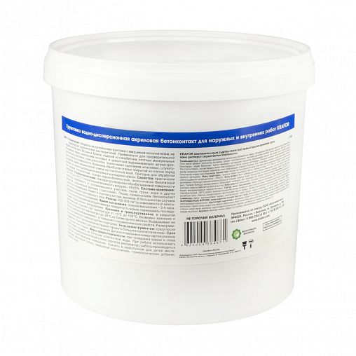 Грунтовка бетон-контакт Krafor, 18 кг фото