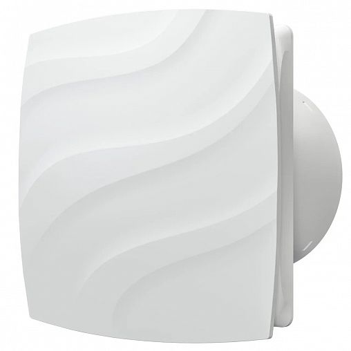 Вентилятор осевой вытяжной Era WAVE 100C, с обратным клапаном, D 100 мм, 14 Вт фото