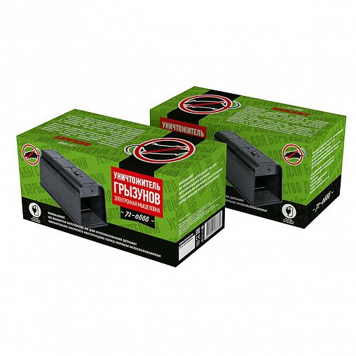 Ловушка для крыс и мышей Rexant, электрическая, 23,5 x 10,2 x 11,3 см фото