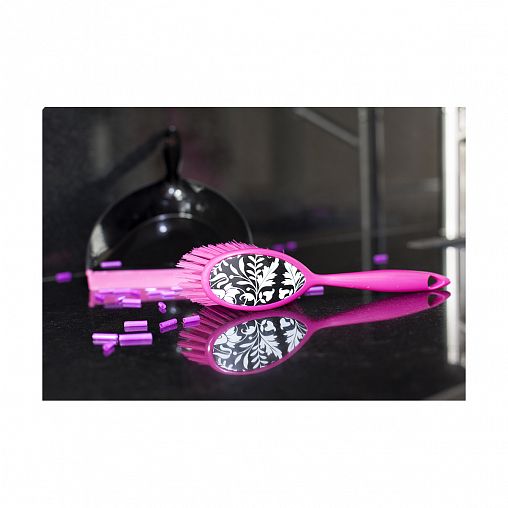 Комплект для уборки Vigar Rococco Pink, щетка-сметка и совок фото