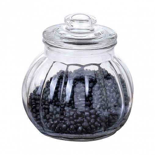 Банка для сыпучих продуктов Mallony Bolla, стеклянная, с крышкой, 1,3 л фото