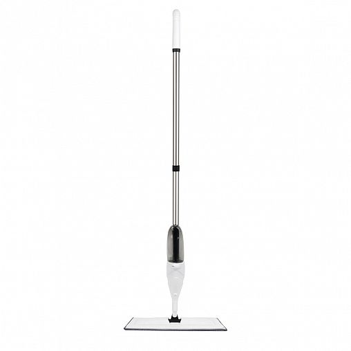 Швабра для пола Рыжий кот Spray Mop, насадка из микрофибры, с распылителем, 125 см фото