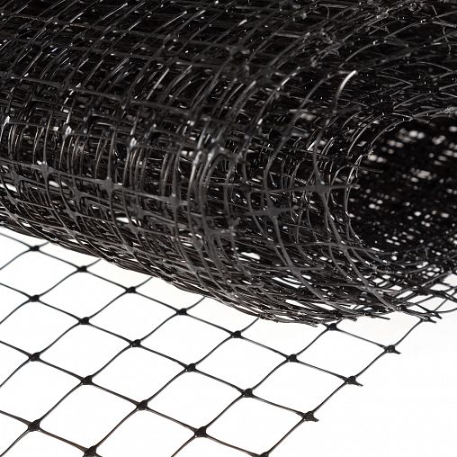 Сетка от кротов ЧЗМ, ячейка 15 x 15 мм, 1 x 10 м фото