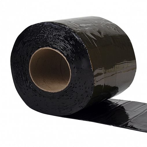 Лента кровельная битумная Шабашка, 15 см x 10 м, анрацит фото