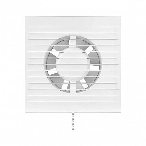 Вентилятор осевой вытяжной Auramax A 4-02, с тяговым выключателем, D 100, 14 Вт фото