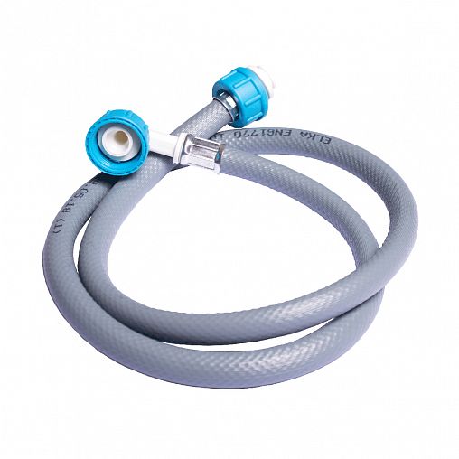 Наливной шланг для стиральной машины Elka, угловой, 2,5 м, гайка-гайка фото