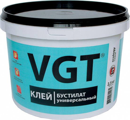 Клей бустилат универсальный VGT, 2,5 кг фото