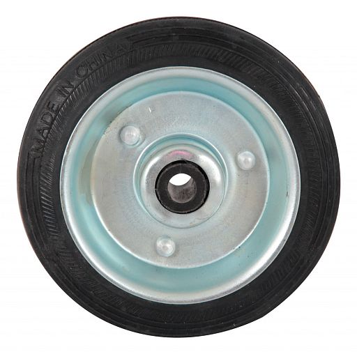 Колесо металлическое Рыжий кот, 100 мм фото