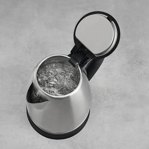 Чайник электрический Scarlett SC-EK21S51, 1,8 л, нержавеющая сталь фото