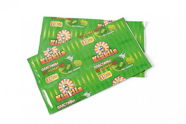 Пластины от комаров Кинкила, 10 шт фото