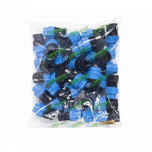 Муфта комбинированная полипропиленовая Джилекс, с внутренней резьбой, 25 x 1" М фото