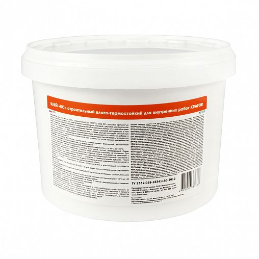 Клей КС Krafor строительный универсальный, для внутренних работ, 5 кг фото