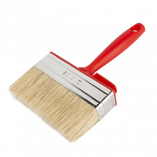 Макловица Кедр, натуральная щетина, пластиковая ручка, 30 x 120 мм фото