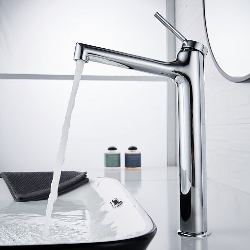 Смеситель для раковины Lemark Minima LM3809C, однорычажный, хром фото