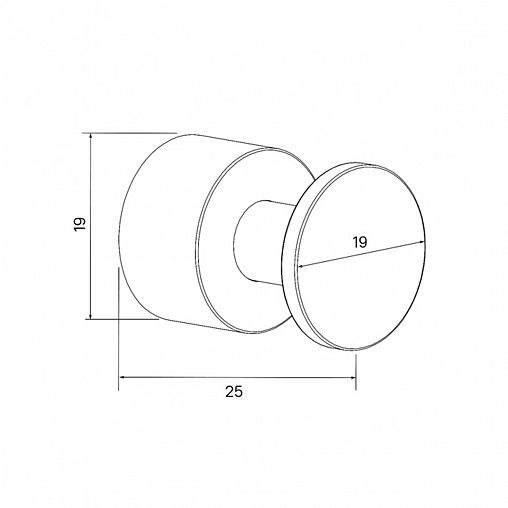 Крючок IDDIS Optima Home, 4 шт, хром фото