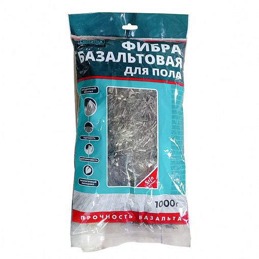 Фиброволокно базальтовое Cemmix CemFibra R, 1 кг фото