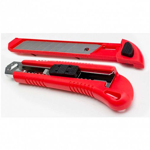 Нож пистолетный Kinwehr, с автозаменой, 18 мм, 3 сменных лезвия фото